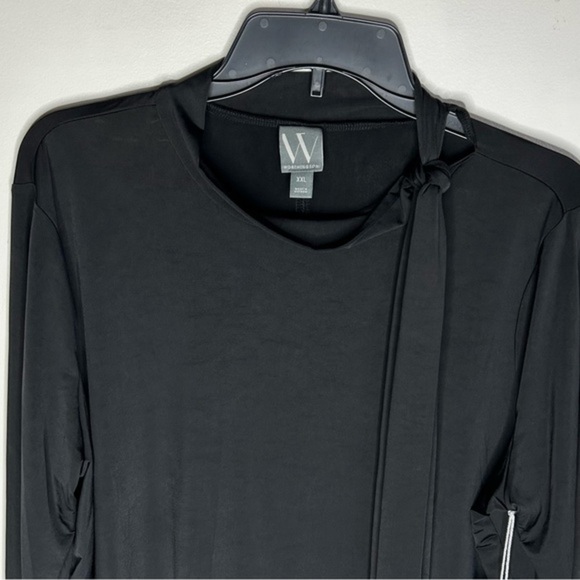 Worthington Mockneck Bow Tie Top Size XXL‎ NWT - Picture 3 of 4